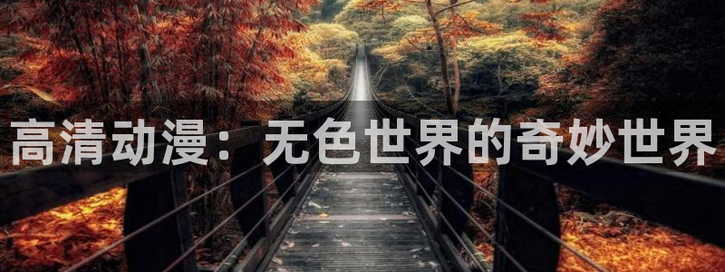91动漫画：高清动漫：无色世界的奇妙世界